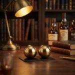 Glaçons whisky MIKILIN en acier inoxydable réutilisables, élégants et sans dilution.